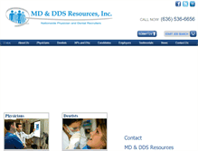 Tablet Screenshot of mdr-inc.com